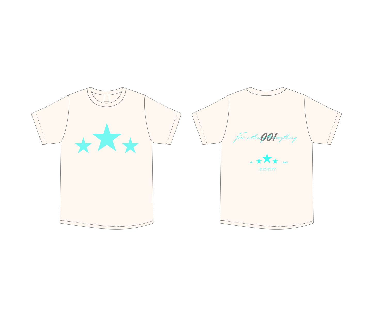 Men’s box tee.