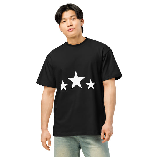 Men’s box tee.
