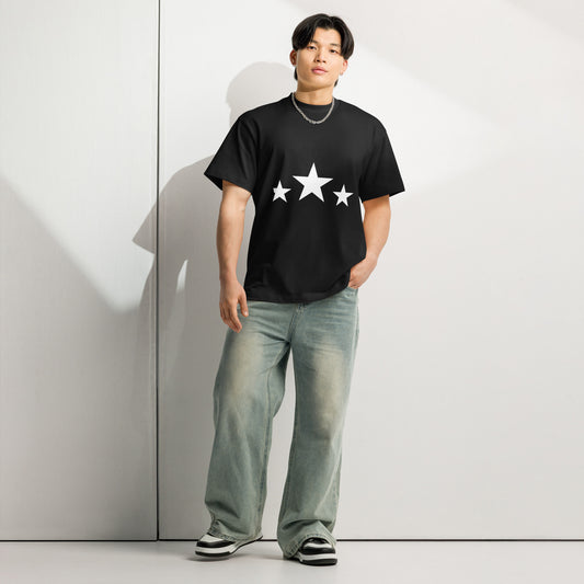 Men’s box tee.