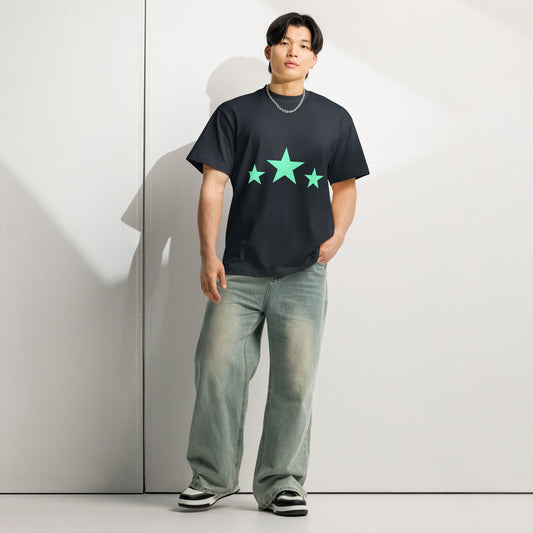 Men’s box tee.