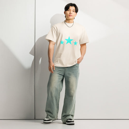 Men’s box tee.