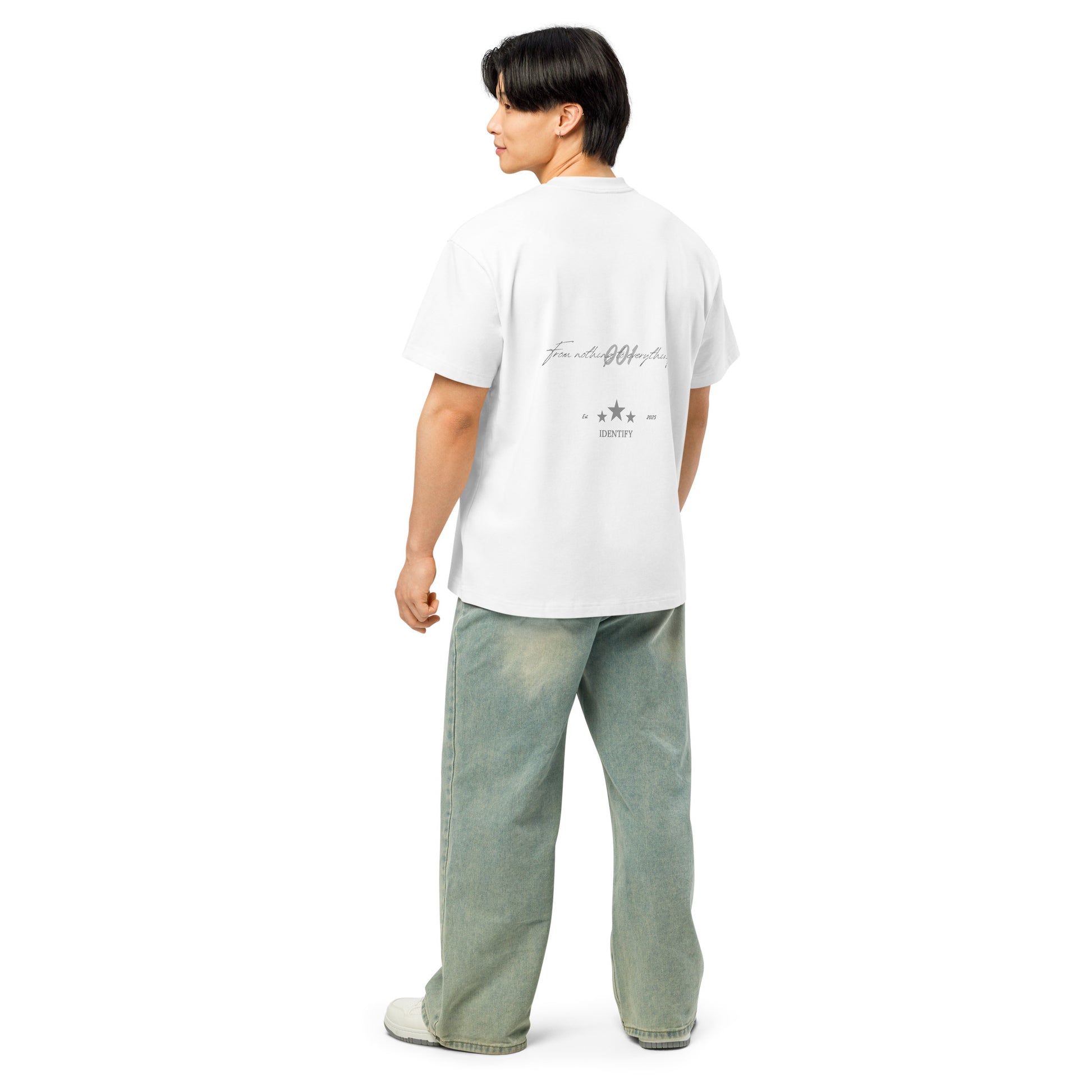 Men’s box tee.