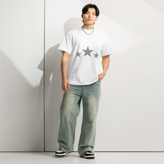 Men’s box tee.